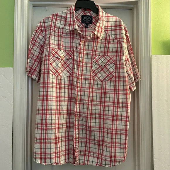 St. John’s Bay Comfort Stretch Classic Fit Short Sleeve Performance Shirt - Picture 1 of 5